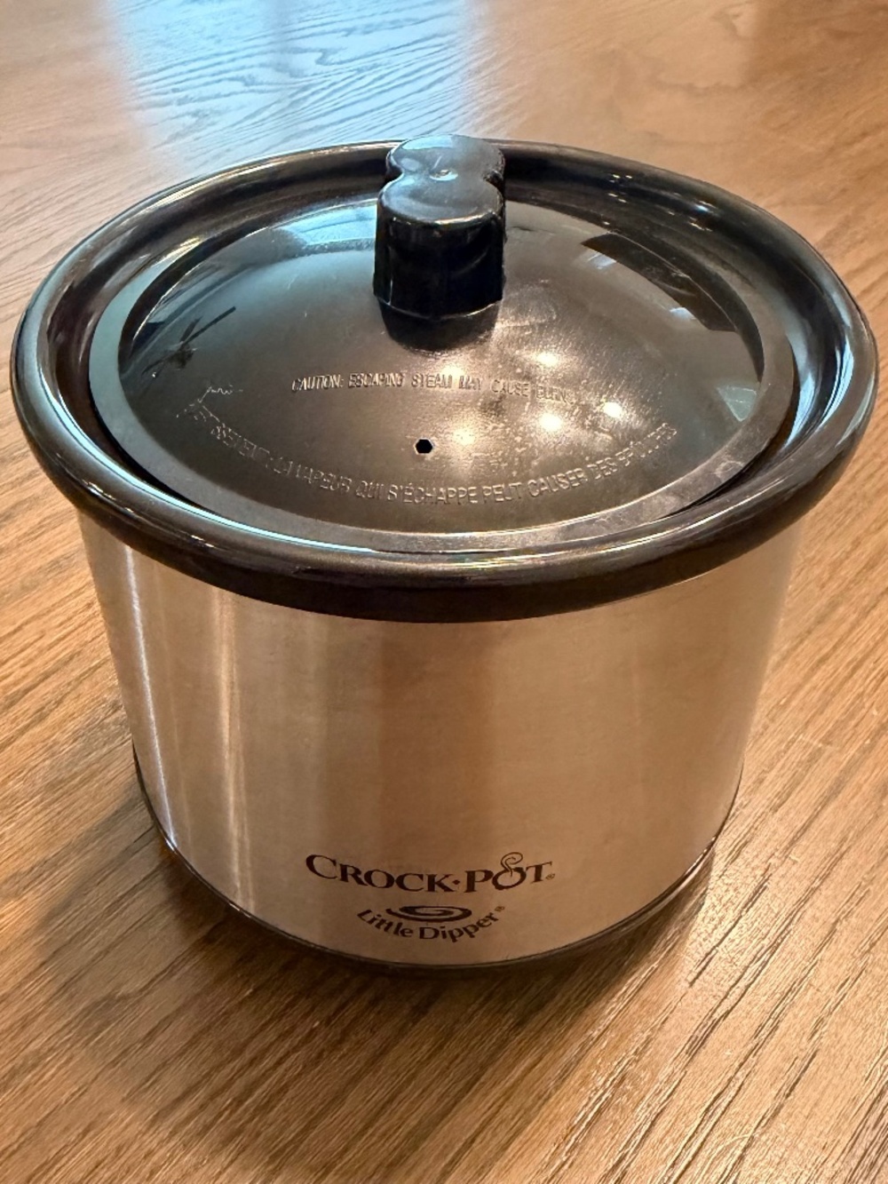 Crock-Pot Little Dipper Slow Cooker / Sauce Warmer Stainless Steel
